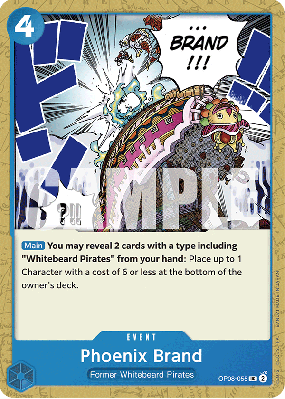 Carte One Piece Phoenix Brand OP08-055 UC