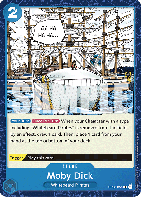Carte One Piece Moby Dick OP08-056 C