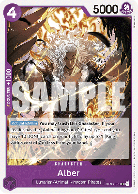 Carte One Piece Alber OP08-059 UC