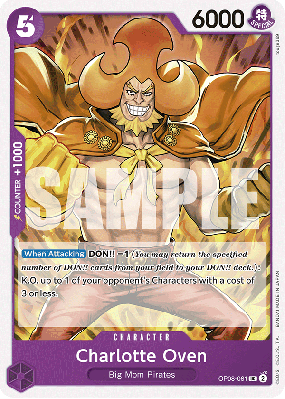 Carte One Piece Charlotte Oven OP08-061 UC