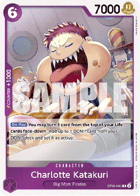 Carte One Piece Charlotte Katakuri OP08-063 R