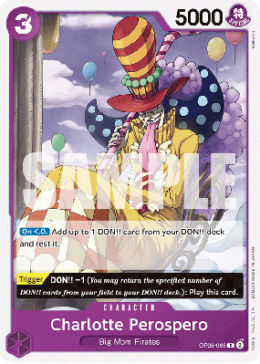 Carte One Piece Charlotte Perospero OP08-068 C