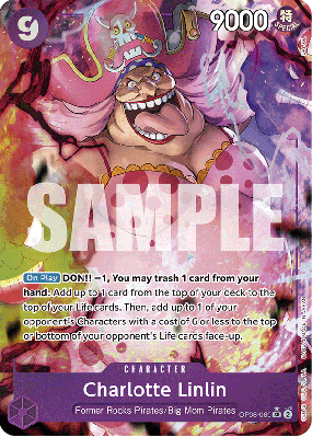 Carte One Piece Charlotte Linlin OP08-069 SR ALT ART