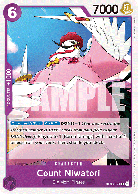 Carte One Piece Count Niwatori OP08-071 C