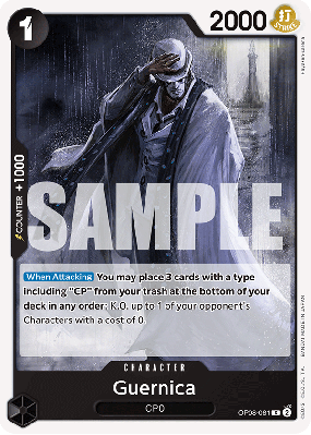 Carte One Piece Guernica OP08-081 C