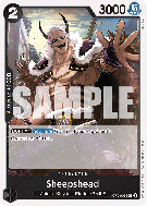 Carte One Piece Sheepshead OP08-083 UC