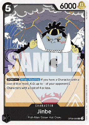 Carte One Piece Jinbe OP08-085 UC