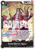 Carte One Piece Scratchmen Apoo OP08-087 UC