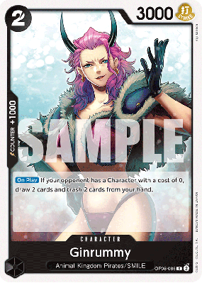 Carte One Piece Ginrummy OP08-086 C