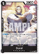 Carte One Piece Duval OP08-088 UC