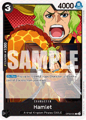 Carte One Piece Hamlet OP08-090 C
