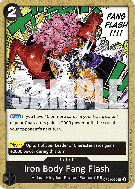 Carte One Piece Iron Body Fang Flash OP08-095 UC