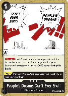 Carte One Piece People's Dreams Don't Ever End!! OP08-096 C