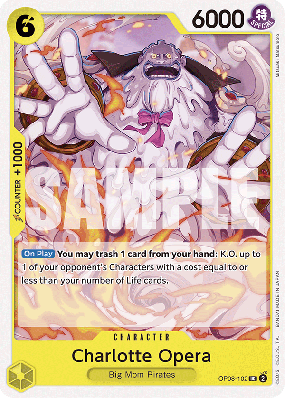 Carte One Piece Charlotte Opera OP08-102 UC