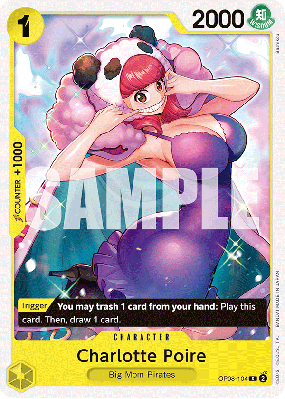 Carte One Piece Charlotte Poire OP08-104 C