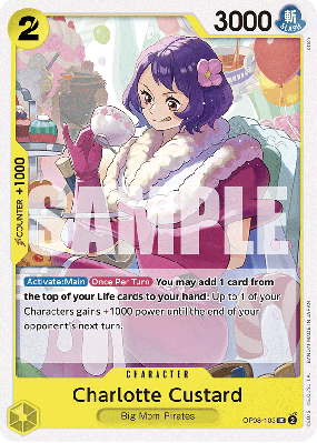 Carte One Piece Charlotte Custard OP08-103 UC
