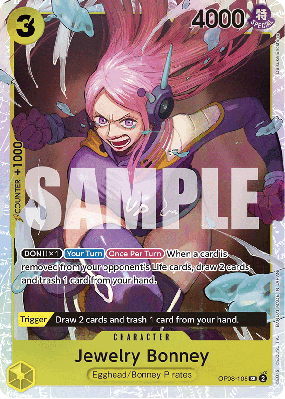 Carte One Piece Jewelry Bonney OP08-105 SR