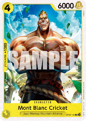 Carte One Piece Mont Blanc Cricket OP08-108 C