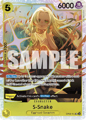 Carte One Piece S-Snake OP08-112 SR