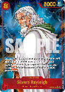 Carte One Piece Silvers Rayleigh OP08-118 SEC ALT ART