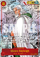 Carte One Piece Silvers Rayleigh OP08-118 SEC MANGA RARE