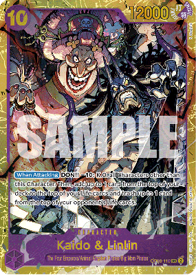 Carte One Piece Kaido & Linlin OP08-119 SEC