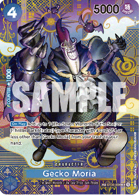 Carte One Piece Gecko Moria ST03-004 SP CARD