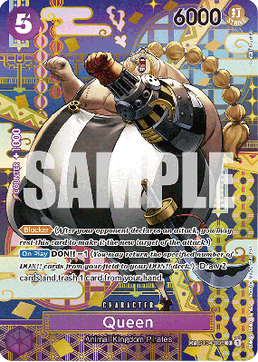 Carte One Piece Queen ST04-005 SP CARD