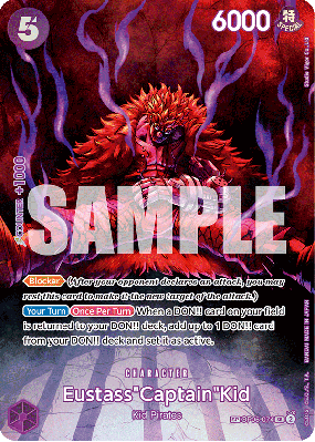 Carte One Piece Eustass"Captain"Kid OP05-074 SP CARD