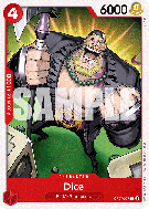 Carte One Piece Dice OP07-007 C