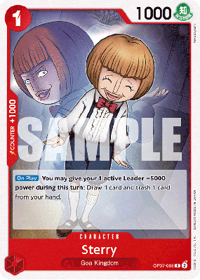 Carte One Piece Sterry OP07-006 C