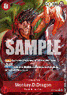 Carte One Piece Monkey D. Dragon OP07-015 SR ALT ART