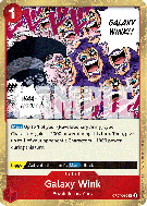 Carte One Piece Galaxy Wink OP07-016 R