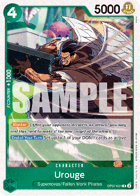Carte One Piece Urouge OP07-021 R