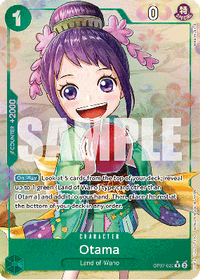 Carte One Piece Otama OP07-022 R ALT ART