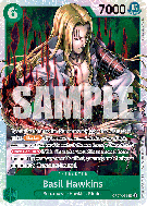 Carte One Piece Basil Hawkins OP07-029 SR