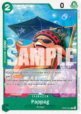 Carte One Piece Pappag OP07-030 C