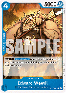 Carte One Piece Edward Weevil OP07-039 C