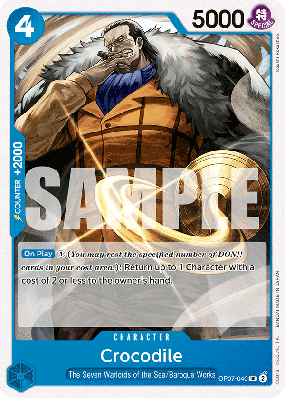 Carte One Piece Crocodile OP07-040 UC