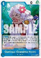Carte One Piece Gloriosa (Grandma Nyon) OP07-041 UC