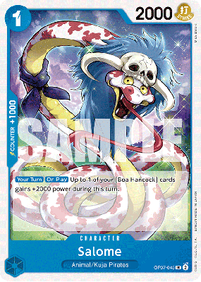 Carte One Piece Salome OP07-043 UC