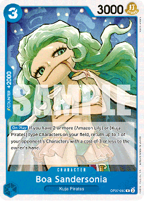 Carte One Piece Boa Sandersonia OP07-050 C