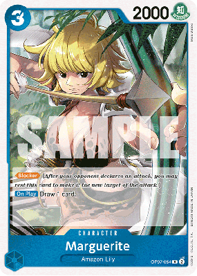 Carte One Piece Marguerite OP07-054 R