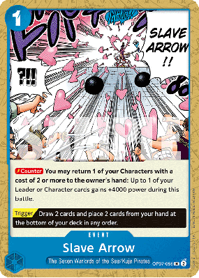 Carte One Piece Slave Arrow OP07-056 UC