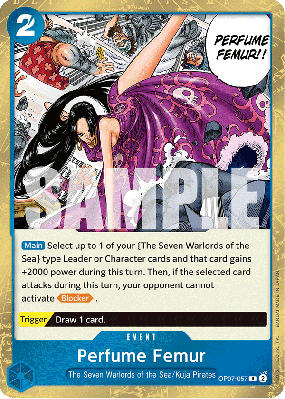 Carte One Piece Perfume Femur OP07-057 R