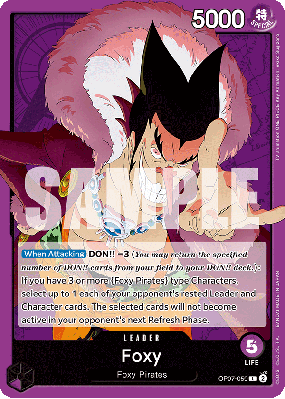 Carte One Piece Foxy OP07-059 L