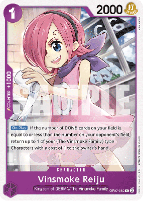 Carte One Piece Vinsmoke Reiju OP07-062 C