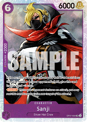 Carte One Piece Sanji OP07-064 SR