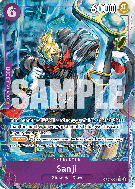 Carte One Piece Sanji OP07-064 SR ALT ART