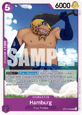 Carte One Piece Hamburg OP07-068 UC